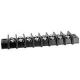 30 AMP DUAL ROW TERMINAL BLOCK 8-142 BARRIER STRIP 8 POSITION 8-32 PHILSLOT SCREWS