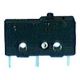 Philmore 30-2500 Sub Min Snap Action Switch, SPDT 5A@125V, Pin Plunger, OMRON SS-5