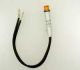 NEON LAMP 110-125V 6 inch LEADS AMBER Indicator Indicating Light Panel