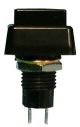 Philmore 30-113 Rectangular Push Button Switch SPST 3A 125V OFF-(ON) Black DS-450 Momentary()