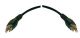 AUDIO CABLE 18 inch RCA M to M