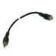 AUDIO CABLE 6 ft RCA M to F