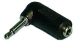 RIGHT ANGLE Audio Adaptor 3.5mm Mono Plug to 3.5mm Stereo Jack 561A