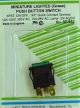 Philmore 30-832 Lighted Switch SPST 12A 125V 12V Lamp ON-OFF Green ARCOLECTRIC SP 13A DP 12A