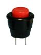 Philmore 30-2295 NTE 54-385 Round Snap In Push Button Switch SPST 3A (ON)-OFF Red DS-412 Momentary()