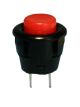 Philmore 30-2295 NTE 54-385 Round Snap In Push Button Switch SPST 3A (ON)-OFF Red DS-412 Momentary()