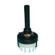 Philmore 30-15203 Rotary Switch,NonShorting .3A@125V,2 Pole,3 Position