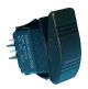 Philmore 30-16565 Sealed Lighted Rocker Green Switch DPDT (ON)-OFF-(ON) VLDA Momentary()
