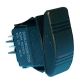 Discontinued, Philmore 30-16565 Sealed Lighted Rocker Green Switch DPDT (ON)-OFF-(ON) VLDA Momentary()