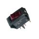 Philmore 30-16740 Lighted Rocker Switch SPST ON OFF Red Translucent CARLING TECHNOLOGIES LRA911C T55