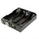 BATTERY HOLDER 4 AAA CELL 9V SNAP