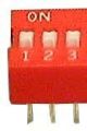 DIP SWITCH 3 Position EDG SMK CTS 206-3 BD03