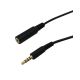 3.5mm 4 Conductor Male to Female 3 ft Extension