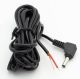 DC Pigtail, 6ft, 24ga, 1.3MM X 3.5MM, Mates with 211B, 313B Jacks