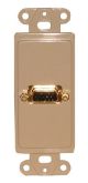 VGA WALL PLATE HD15 IVORY
