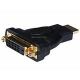 ADAPTOR HDMI MALE TO DVI-D SINGLE LINK FEMALE