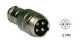 MOBILE CONNECTOR 2 PIN MALE INLINE CURRENT RATING 15 AMPS MAX