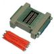DB25 Male to Female Adapter Breakout Board Box Connector Reconfiguration Rewire
