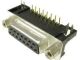 DB15 FEMALE RIGHT ANGLE D-SUB P.C. MOUNT