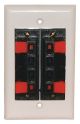 SPEAKER TERMINAL WALL PLATE