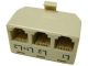 ADAPTER 2 LINE 3 WAY, SPLITTER