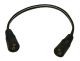 6 inch Adaptor Cord with 2 pin socket to 2 pin socket