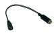 DC ADAPTOR 2.1mm X 5.5mm F to 2 PIN DC 6 inch