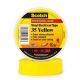 3M Scotch Vinyl Electrical Color Coding Tape 35 YELLOW, 3/4 in x 66 ft 35-3/4X66FT-YL