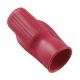 100PK Spring-loaded Wire Nut Connector:  22-10 AWG,  red
