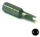 #12 Spanner Security Driver Bit 1inch long for Snake Eye Screws