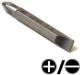 1pk Double Ended #2 Phillips and 8-10 Slotted Driver Bit  2inch long