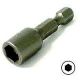 1pk 1/4inch Magnetic Nut Driver Bit Socket 1-5/8inch