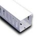 SL1X1 WHITE PVC DUCT 1 inch X 1 inch SL1 X 1W FINGER DUCT, Cover Sold Seperately