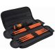 Klein 8-in-1 Insulated Interchangeable Screwdriver Set Slot and Phillips