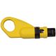 Klein Coax Stripper, Preps and strips RG59 RG6 RG6 Quad coaxial cable