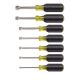 Klein 7pc Nut Driver Set, Cushion-Grip