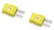2PK MINI THERMOCOUPLE CONNECT TYPE K MALE FLUKE