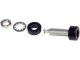 PANEL MOUNT BANANA JACK TIN PLATED BLACK POMONA