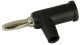 STACKING BANANA PLUG BLACK