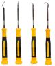 4pc Single Ended Pick & Hook Set