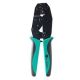 Crimper, Ratcheted, AWG 20-18, 16-14, 12-10, non-insulated, open barrel terminals