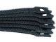 Cable Tie  Hook Tape 8 inch Black 25 pk