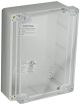 IP65 NEMA Chassis Box Sealed Lid Polycarbonate ABS with Clear Cover 6.73 X 4.76 X 2.17 In G214C