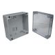 IP65 NEMA Chassis Box Sealed Lid Polycarbonate ABS with Clear Cover 6.30 X 6.30 X 3.54 In