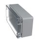 IP65 NEMA Chassis Box Sealed Lid Polycarbonate ABS with Clear Cover 6.30 X 3.15 X 2.17 In G258C