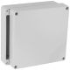 IP65 NEMA Chassis Box Sealed Lid Polycarbonate ABS with Cover 6.30 X 6.30 X 2.36 In