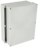 IP65 NEMA Chassis Box Sealed Lid Polycarbonate ABS with Cover 11.81 X 9.06 X 4.37 In
