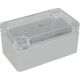 IP65 NEMA Chassis Box Sealed Lid Polycarbonate ABS with Clear Cover 4.53 X 2.56 X 2.17 In G205C