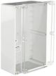 IP65 NEMA Chassis Box Sealed Lid Polycarbonate ABS with Clear Cover 9.45 X 6.30 X 3.54 In
