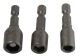 3pc Magnetic Socket Set